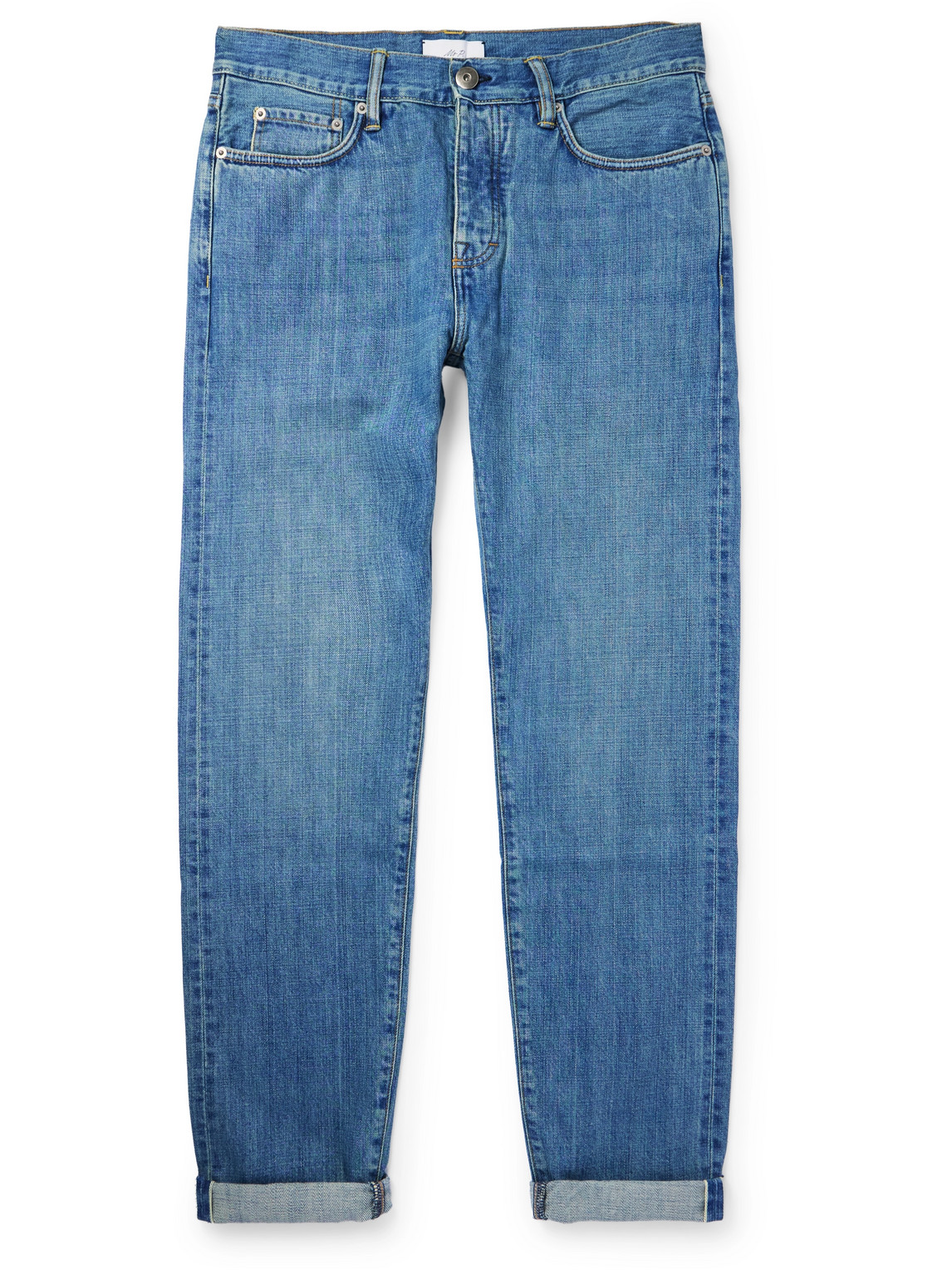 Mr P. - Slim-Fit Organic Selvedge Jeans - Men - Blue - 36 von Mr P.