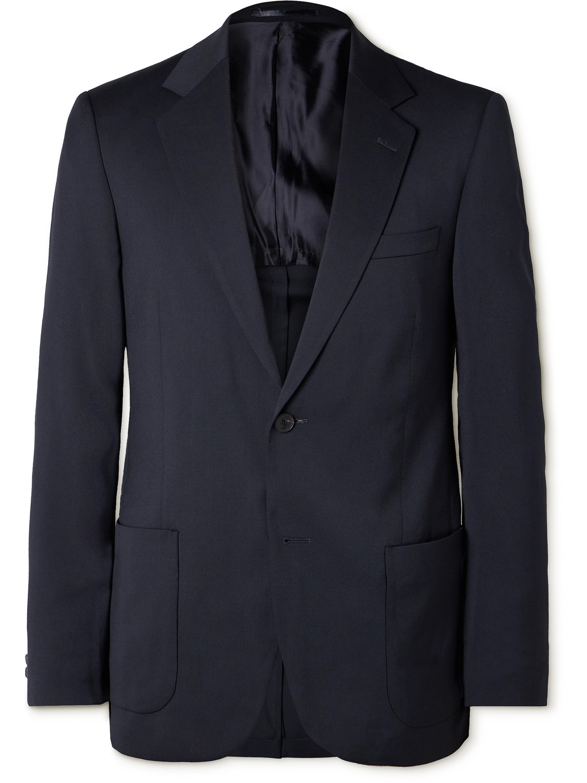 Mr P. - Slim-Fit Wool-Twill Suit Jacket - Men - Blue - 36 von Mr P.
