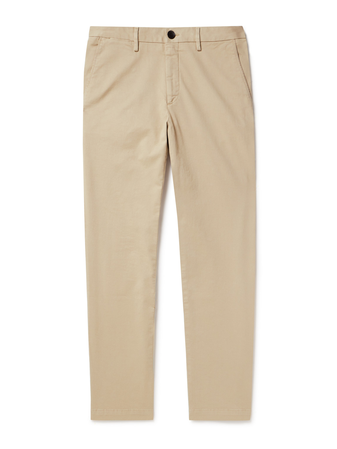 Mr P. - Straight-Leg Cotton-Blend Twill Chinos - Men - Brown - 30 von Mr P.