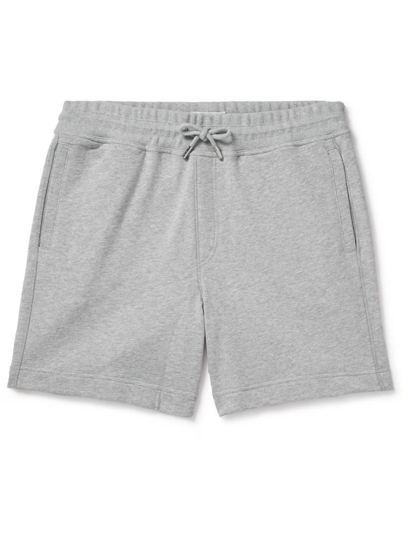 Mr P. - Straight-Leg Cotton-Jersey Drawstring Shorts - Men - Gray - XXL von Mr P.