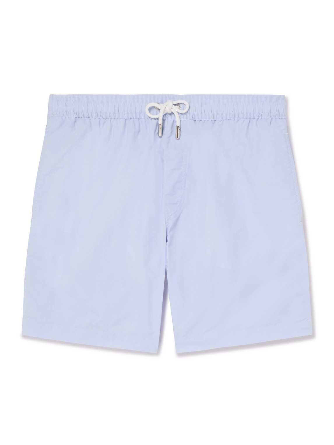 Mr P. - Straight-Leg Mid-Length Swim Shorts - Men - Blue - XXL von Mr P.