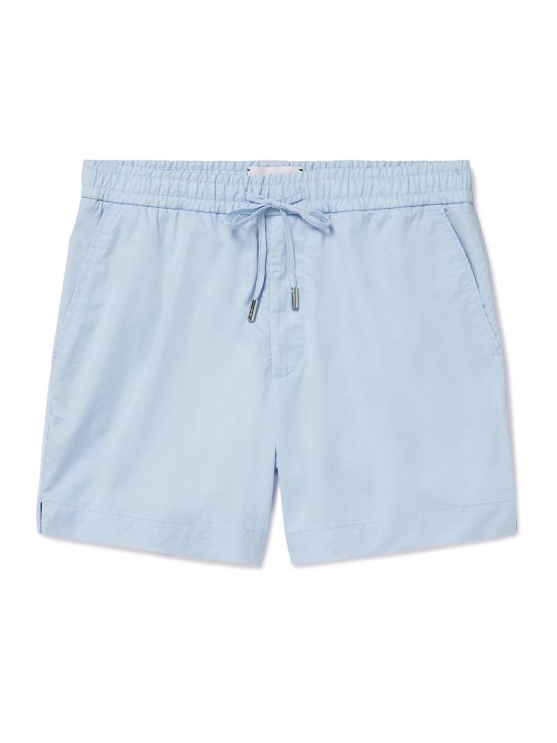 Mr P. - Straight-Leg Organic Cotton-Poplin Drawstring Shorts - Men - Blue - 32 Mr P. - Straight-Leg Organic Cotton-Poplin Drawstring Shorts - Men - Blue - 32 von Mr P.