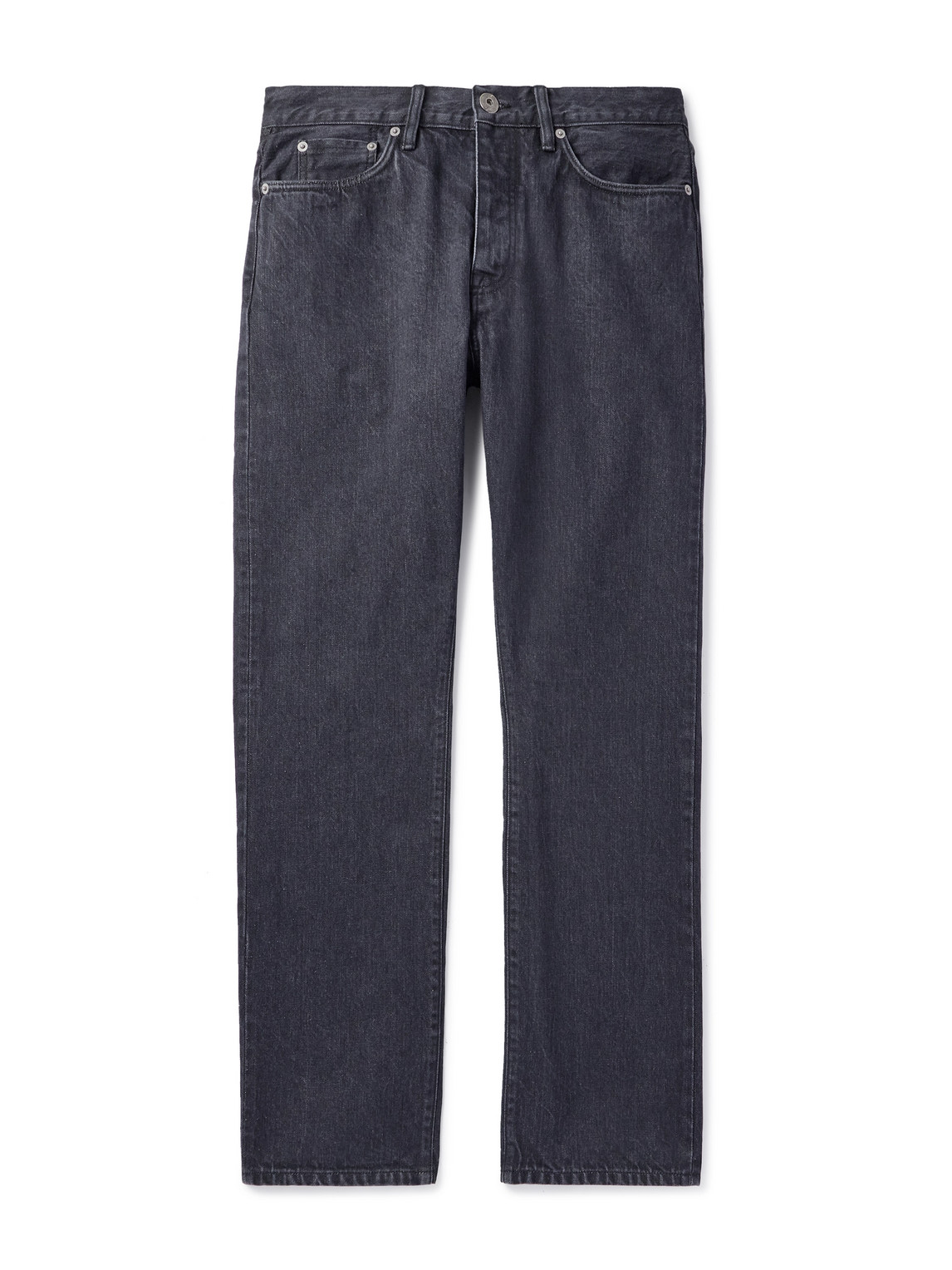 Mr P. - Straight-Leg Organic Selvedge Jeans - Men - Black - 29 von Mr P.