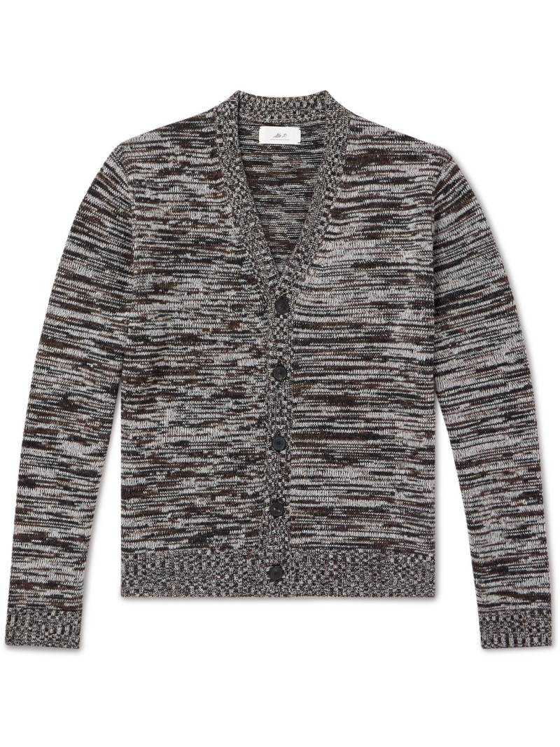 Mr P. - Striped Wool Cardigan - Men - Gray - M von Mr P.