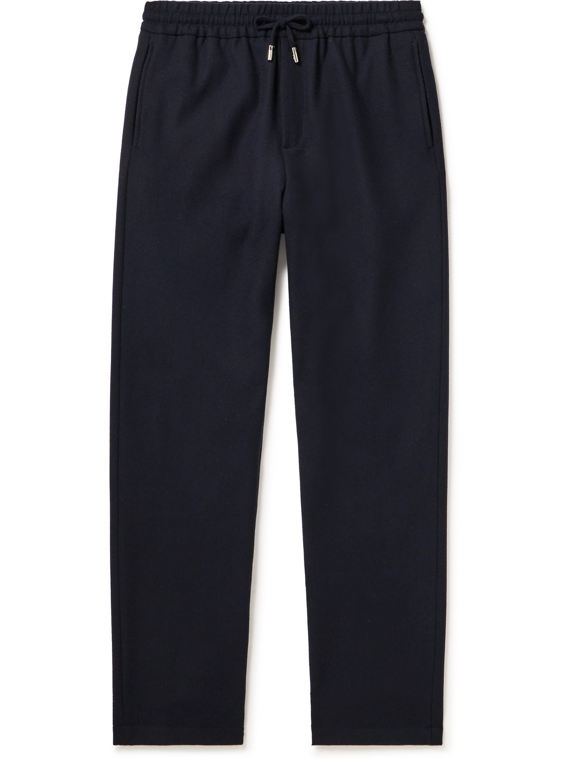 Mr P. - Tapered Virgin Wool-Blend Sweatpants - Men - Blue - 38 von Mr P.