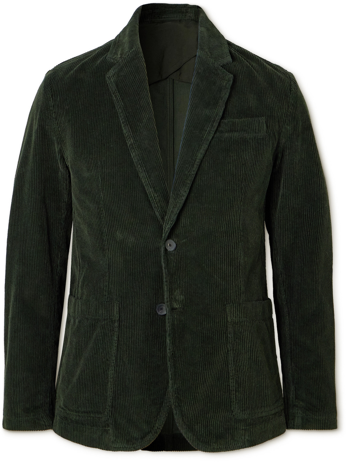 Mr P. - Unstructured Cotton-Corduroy Blazer - Men - Green - 42 Mr P. - Unstructured Cotton-Corduroy Blazer - Men - Green - 42 von Mr P.