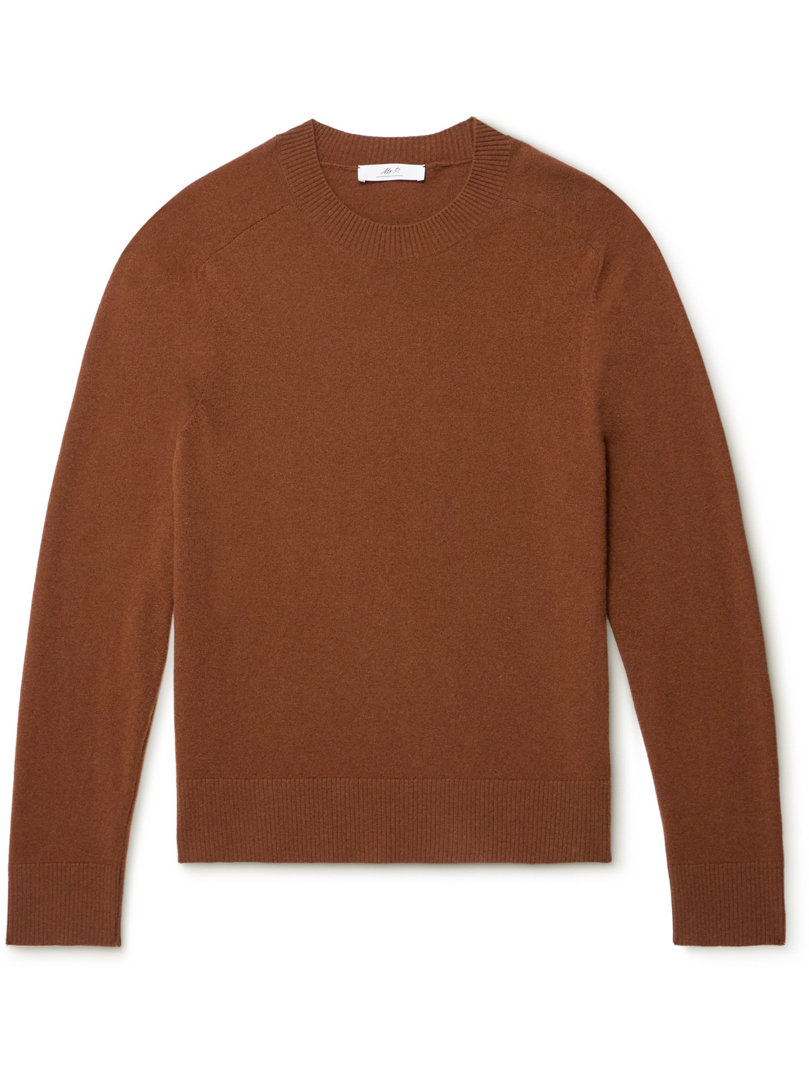 Mr P. - Wool Sweater - Men - Brown - M von Mr P.