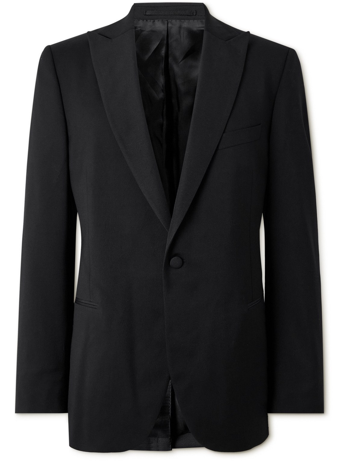Mr P. - Wool Tuxedo Jacket - Men - Black - 44 von Mr P.