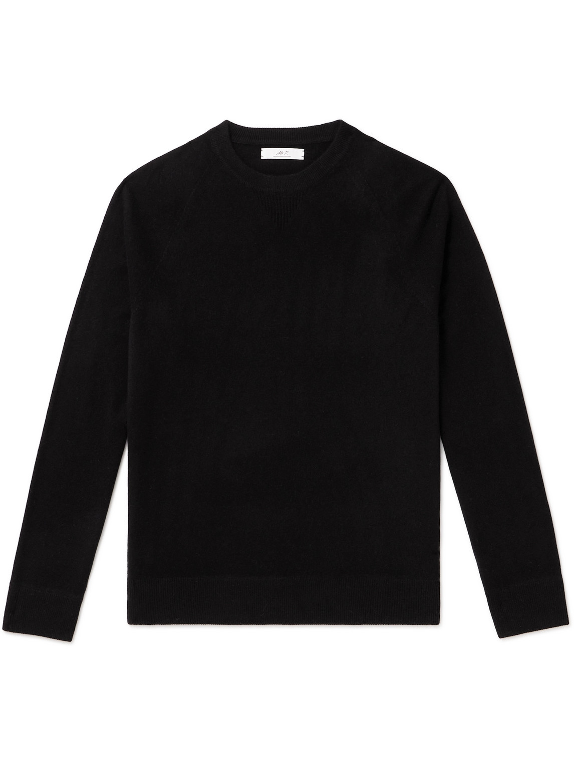 Mr P. - Wool and Cashmere-Blend Sweater - Men - Black - L von Mr P.