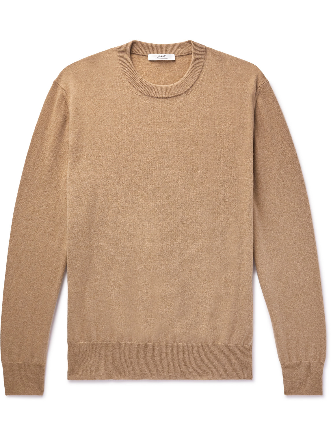 Mr P. - Wool and Cashmere-Blend Sweater - Men - Brown - XS von Mr P.