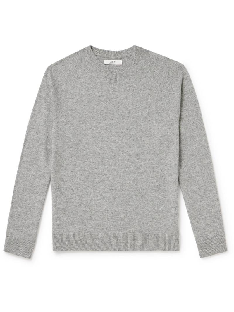 Mr P. - Wool and Cashmere-Blend Sweater - Men - Gray - XXL von Mr P.