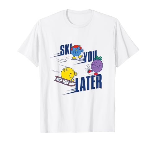 Mr. Men Little Miss Giggles Ski You Later T-Shirt von Mr. Men Little Miss