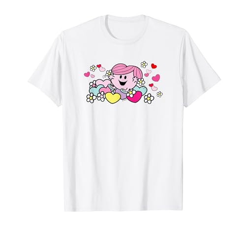 Mr. Men Little Miss Hug Love Hearts and Flowers Valentines T-Shirt von Mr. Men Little Miss