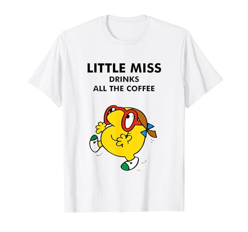 Mr. Men Little Miss Meme - Little Miss Drinks All The Coffee T-Shirt von Mr. Men Little Miss