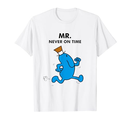 Mr. Men Little Miss Meme - Mr. Never On Time - Mr. Busy T-Shirt von Mr. Men Little Miss