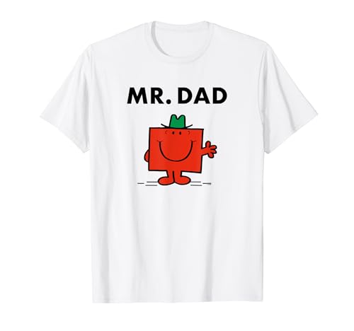 Mr. Men Little Miss Mr. Strong Mr. Dad T-Shirt von Mr. Men Little Miss