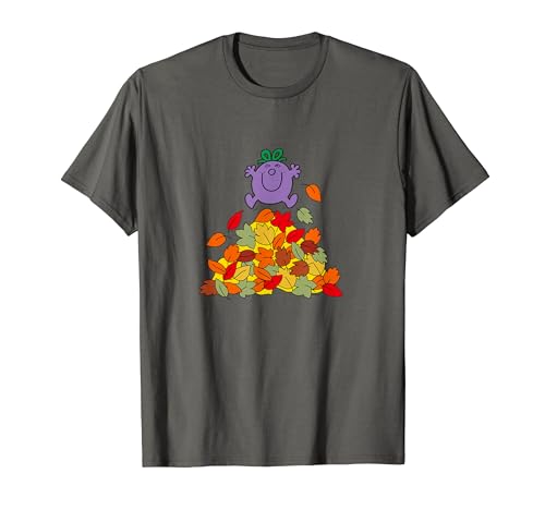 Mr. Men Little Miss Naughty Autumn leaves in Fall T-Shirt von Mr. Men Little Miss