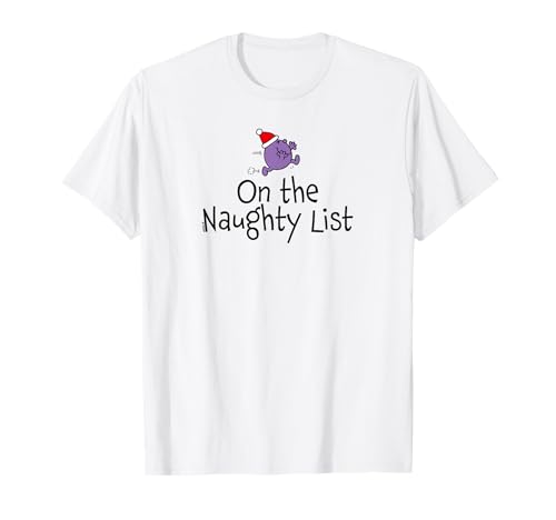 Mr. Men Little Miss Naughty On The Naughty List T-Shirt von Mr. Men Little Miss