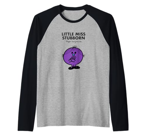 Mr. Men Little Miss Stubborn Raglan von Mr. Men Little Miss