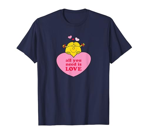 Mr. Men Little Miss Sunshine All You Need Is Love Valentines T-Shirt von Mr. Men Little Miss