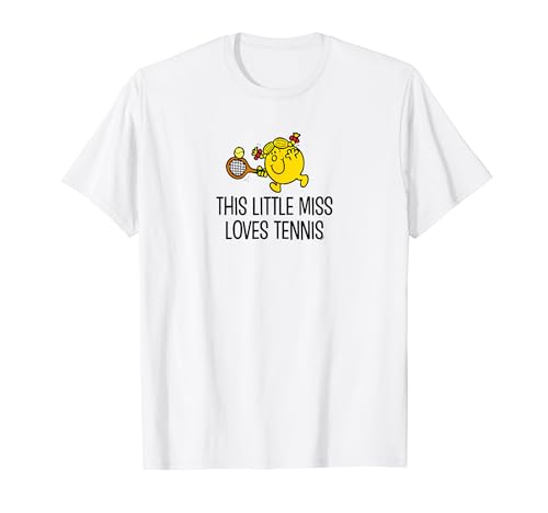 Mr. Men Little Miss Sunshine This Little Miss Loves Tennis T-Shirt von Mr. Men Little Miss