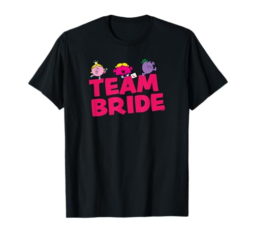Mr. Men Little Miss Team Bride Hen Do Bachelorette Party T-Shirt von Mr. Men Little Miss