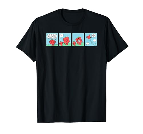 Mr. Men Mr. Strong Mr. Small Retro Comic Book T-Shirt von Mr. Men Little Miss