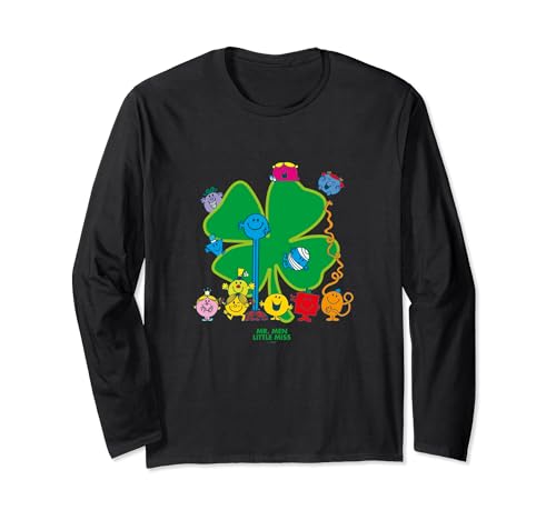 Vierblättriges Kleeblatt - Mr. Men Little Miss Langarmshirt von Mr. Men Little Miss