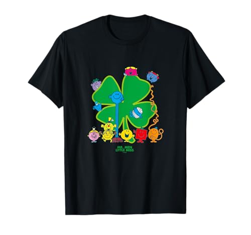 Vierblättriges Kleeblatt - Mr. Men Little Miss T-Shirt von Mr. Men Little Miss