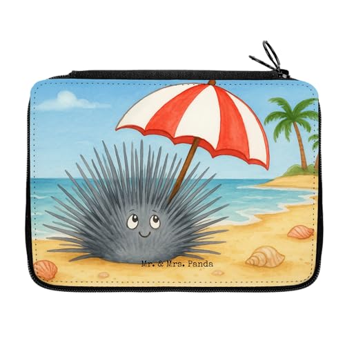 Mr. & Mrs. Panda Federmappe Seeigel Design - Weiß von Mr. & Mrs. Panda