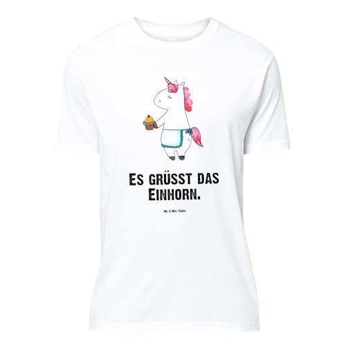 Mr. & Mrs. Panda Größe XXL T-Shirt Einhorn Muffin - Geschenk, Einhörner, Männer, Pegasus, Unicorn, Einhorn Deko, Tshirt, Jubiläum, Lustiges T-Shirt, von Mr. & Mrs. Panda