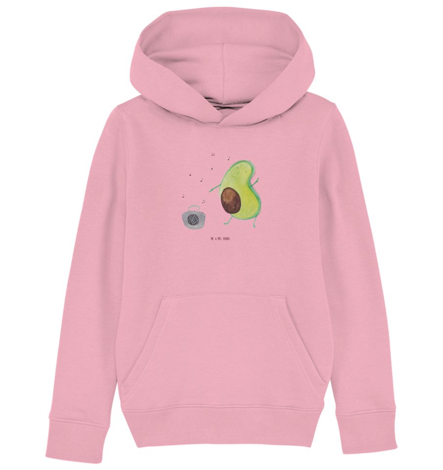 Mr. & Mrs. Panda Hoodie 12-14 Jahre (152/164) Avocado Tanzen - Cotton Pink - Geschenk, Jungen (1-tlg) von Mr. & Mrs. Panda