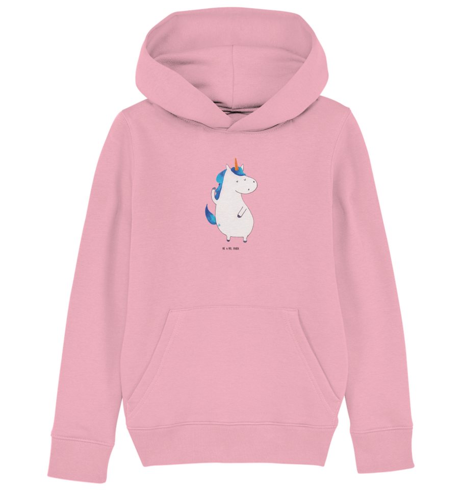 Mr. & Mrs. Panda Hoodie 12-14 Jahre (152/164) Einhorn Mann - Cotton Pink - Geschenk, Mädchen (1-tlg) von Mr. & Mrs. Panda