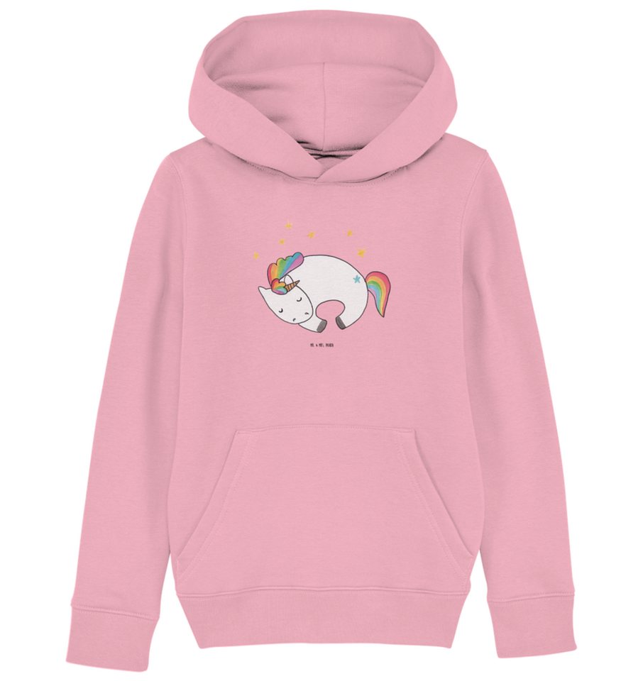 Mr. & Mrs. Panda Hoodie 12-14 Jahre (152/164) Einhorn Nacht - Cotton Pink - Geschenk, Einhörn (1-tlg) von Mr. & Mrs. Panda