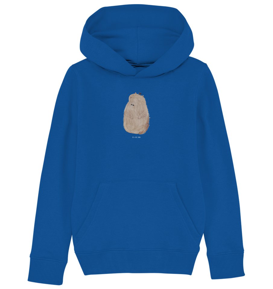 Mr. & Mrs. Panda Hoodie 12-14 Jahre (152/164) Murmeltier - Royal Blue - Geschenk, Freundlichk (1-tlg) von Mr. & Mrs. Panda