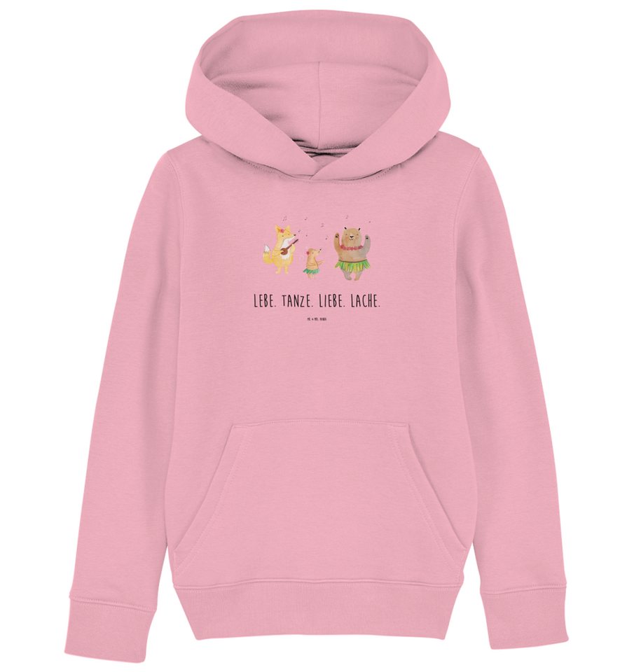 Mr. & Mrs. Panda Hoodie 12-14 Jahre (152/164) Waldtiere Aloha - Cotton Pink - Geschenk, Tanze (1-tlg) von Mr. & Mrs. Panda