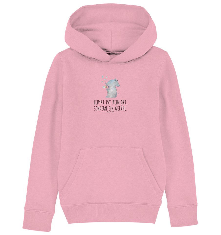 Mr. & Mrs. Panda Hoodie 5-6 Jahre (110/116) Elefant Seifenblasen - Cotton Pink - Geschenk, Gu (1-tlg) von Mr. & Mrs. Panda