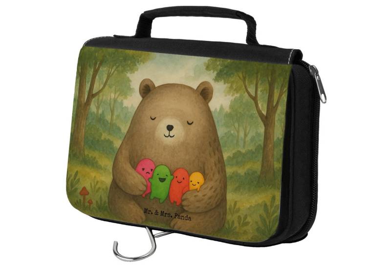 Mr. & Mrs. Panda Kulturbeutel Bär Gefühl Design, beautycase, Weiß, Necessaire, Wahnsinn, Durchgedre (Packung, 1-tlg) von Mr. & Mrs. Panda