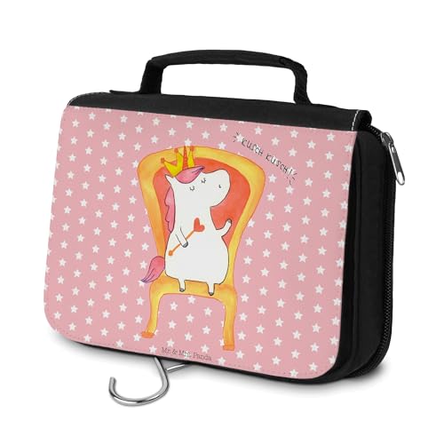 Mr. & Mrs. Panda Kulturbeutel Einhorn Prinzessin - Geschenk, Kulturtasche, Kosmetiktasche, Zum Aufhängen, Herren, Monat, Waschtasche, Unicorn, von Mr. & Mrs. Panda