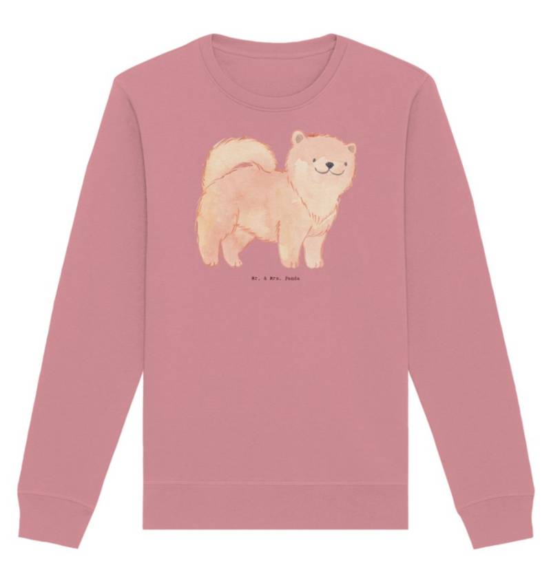 Mr. & Mrs. Panda Longpullover Größe XS Chow-Chow Moment - Canyon Pink - Geschenk, Sweatshirt, Pullo (1-tlg) von Mr. & Mrs. Panda