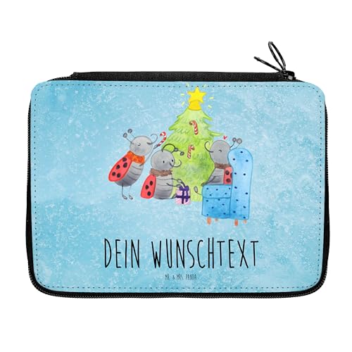 Mr. & Mrs. Panda Personalisierte Federmappe Weihnachten Smörle - Personalisierte Geschenke, Kinder Federmappe, Personalisierte Stiftetasche, von Mr. & Mrs. Panda