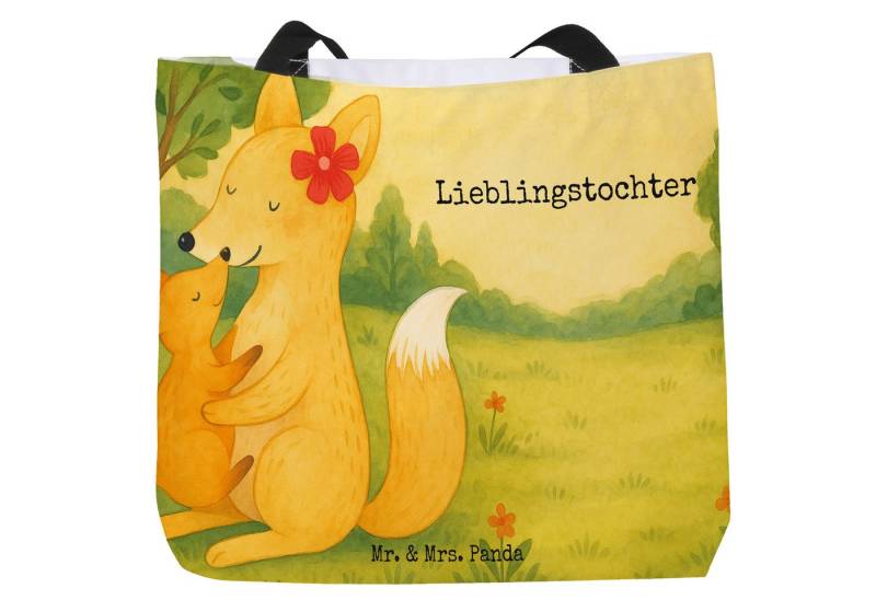 Mr. & Mrs. Panda Shopper Fuchs Mama Design, Shopper, Weiß, Mutter, Frau, Tasche, Tochter, Shop (Packung, 1-tlg) von Mr. & Mrs. Panda