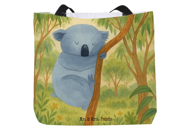 Mr. & Mrs. Panda Shopper Koalabär Design, Shopper, Weiß, Schultertasche, Traum, Lustige Sprüch (Packung, 1-tlg) von Mr. & Mrs. Panda