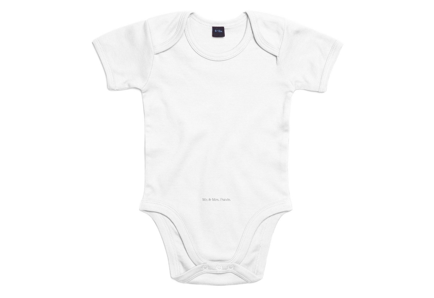 Mr. & Mrs. Panda Strampler Igel Seilhüpfen 1. - 3. Monat - Heather Grey - Geschenk, lustige Sprü (Packung, 1-tlg., Organic Baby Body Igel Seilhüpfen) Atmungsaktiv von Mr. & Mrs. Panda
