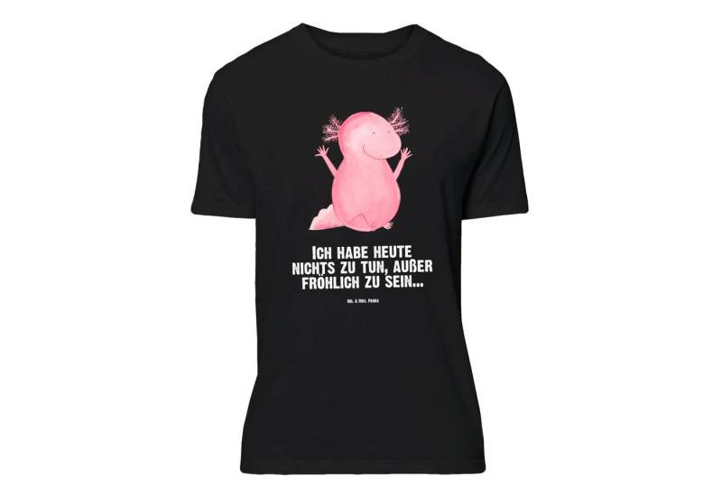 Mr. & Mrs. Panda T-Shirt Axolotl Hurra, Jubiläum, Lustiges T-Shirt, Damen, (Packung, 1-tlg., Axolotl Hurra) von Mr. & Mrs. Panda