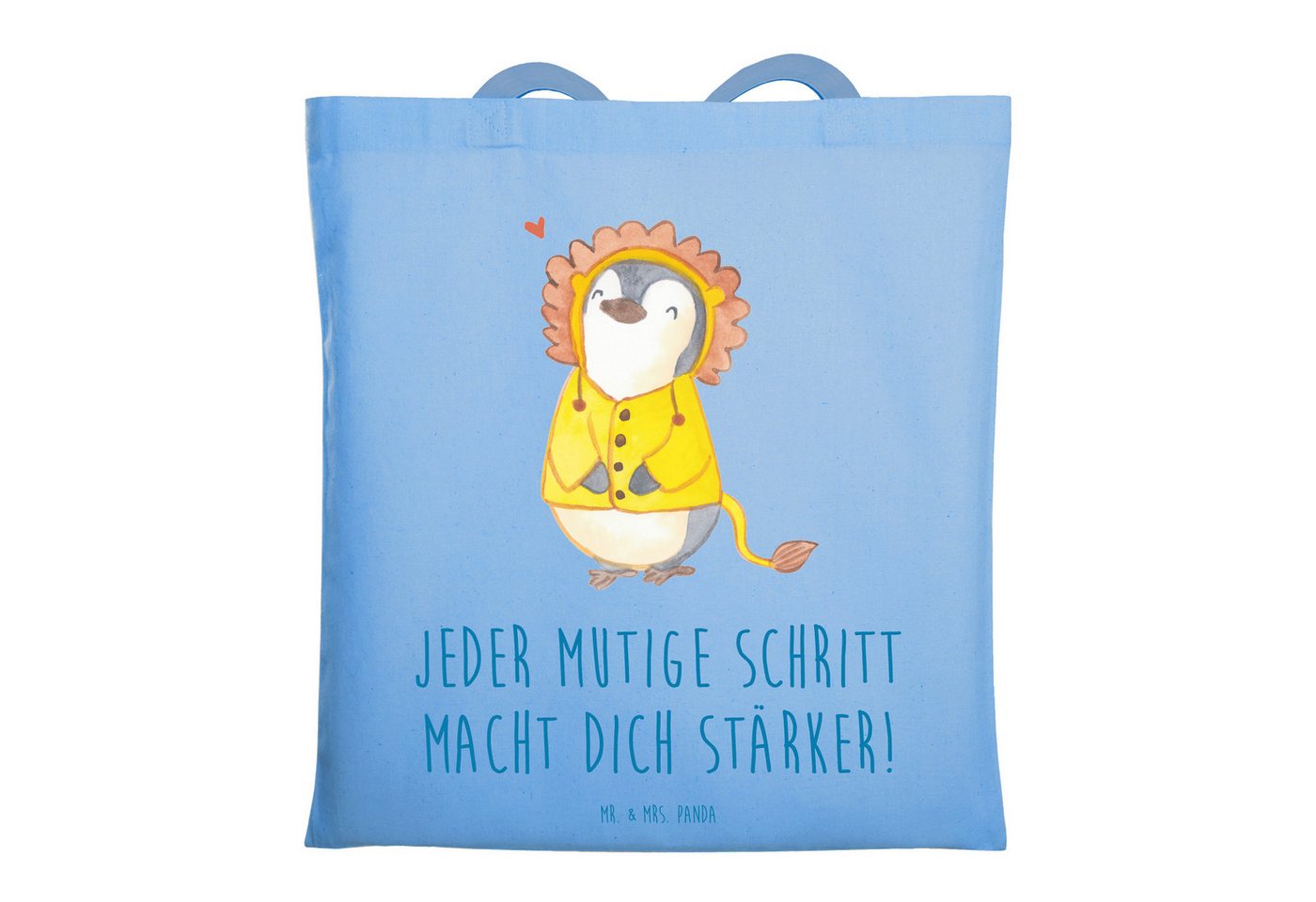 Mr. & Mrs. Panda Tragetasche (Packung, 1-tlg., Angst überwinden), Kreative Designs von Mr. & Mrs. Panda