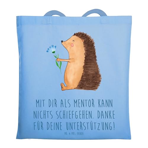 Mr. & Mrs. Panda Tragetasche Beste Mentor - Geschenk, Unterstützung, Mentor Danke, besondere Momente, beruflicher Erfolg, Anerkennung, Geschenke, von Mr. & Mrs. Panda