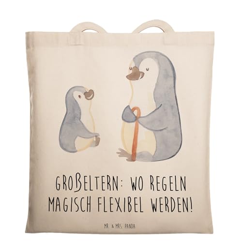 Mr. & Mrs. Panda Tragetasche Großeltern Magie - Geschenk, flexibel, Familienleben, Jutetasche, Verwandte, Liebe, Umhängetasche, Dankeschön, Mr. & Mrs. Panda Tragetasche Großeltern Magie - Geschenk, flexibel, Familienleben, Jutetasche, Verwandte, Liebe, Umhängetasche, Dankeschön, von Mr. & Mrs. Panda