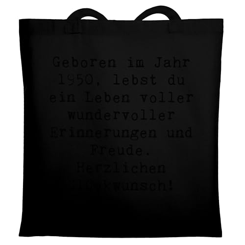 Mr. & Mrs. Panda Tragetasche Spruch 1950 Geburtstag - Geschenk, Herzlichen Glückwunsch, Schultertasche, Strandtasche, Gebursdatum, Jutebeutel, Mr. & Mrs. Panda Tragetasche Spruch 1950 Geburtstag - Geschenk, Herzlichen Glückwunsch, Schultertasche, Strandtasche, Gebursdatum, Jutebeutel, von Mr. & Mrs. Panda