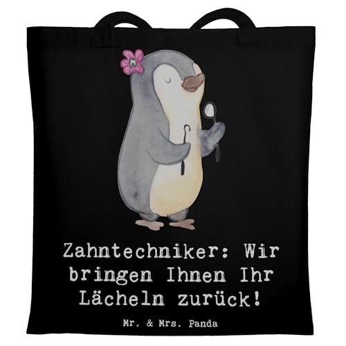 Mr. & Mrs. Panda Tragetasche Zahntechniker Lächeln - Geschenk, Geschenke mit Herz, Anerkennung Zahntechniker, Dentaltechnologie, Jutetasche, Berufe, Mr. & Mrs. Panda Tragetasche Zahntechniker Lächeln - Geschenk, Geschenke mit Herz, Anerkennung Zahntechniker, Dentaltechnologie, Jutetasche, Berufe, von Mr. & Mrs. Panda